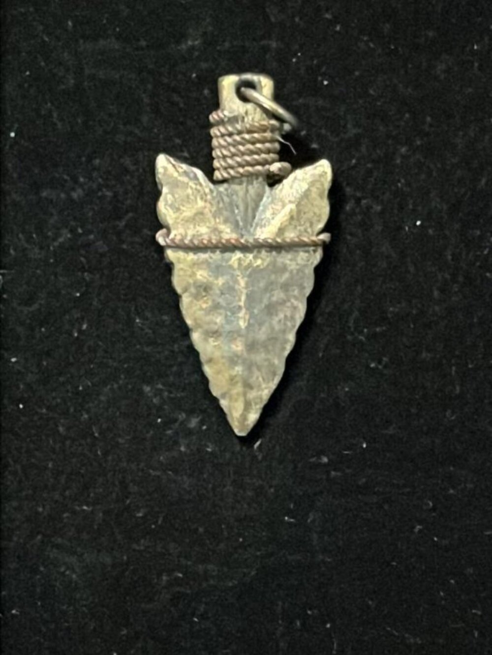 Vintage Arrowhead Pendant
